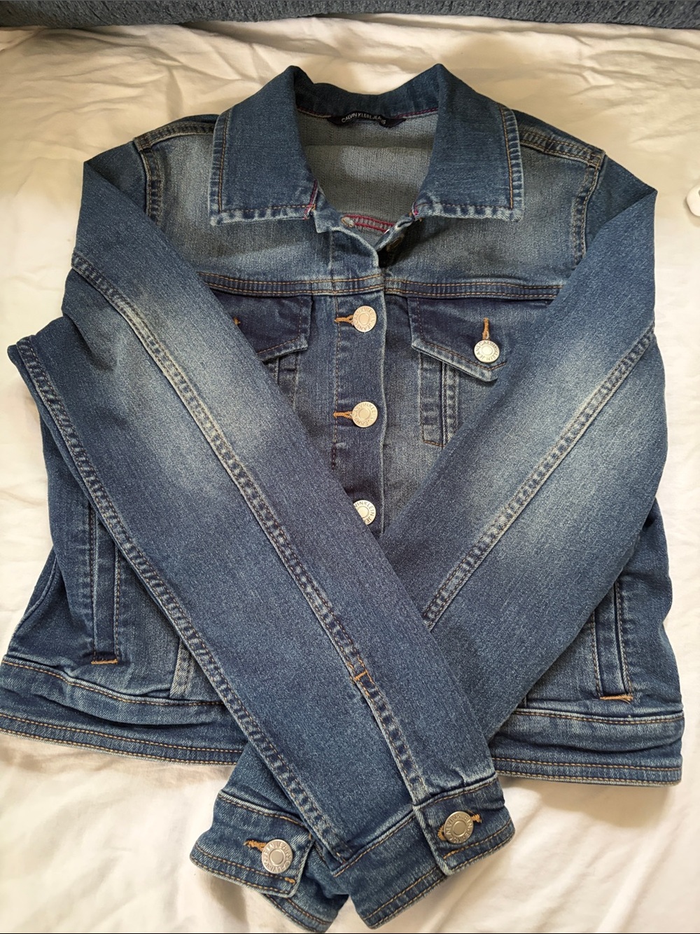 Calvin Klein Jeans Classic Blue Denim Jacket